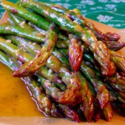 Cold Asparagus With Mustard Dressing recipe