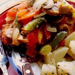 Chicken With Fresh Herbs and Vegetables recipe