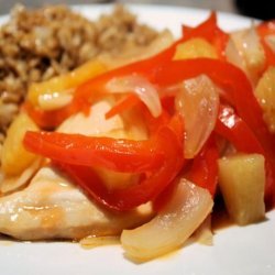 Grilled Sweet-And-Sour Chicken Packets recipe