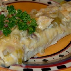 Chicken and Sour Cream Enchiladas recipe