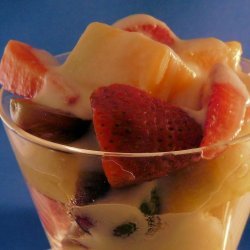 Honeyed Yogourt Fruit Salad recipe