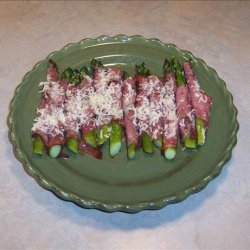 Baked Asparagus Wrapped in Prosciutto recipe