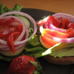 Zesty Garlic-Avocado Sandwiches recipe