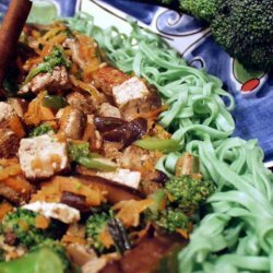 Broccoli With Five-Spice Tofu recipe