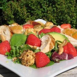 Strawberry and Orange Chicken Salad recipe