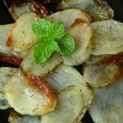 Herb Potato Chips recipe