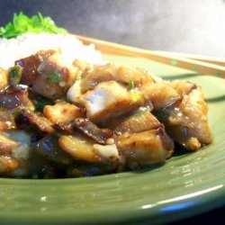 Eggplant (Aubergine) -Tofu Stir Fry recipe