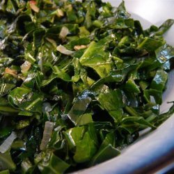 Simple and Fresh Collard Greens recipe