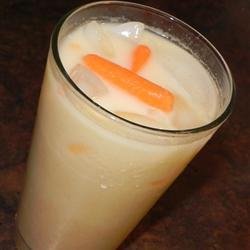 Mommy's Sweet Carrot Milk recipe
