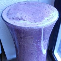 Chocolate and Blueberry Smoothie recipe