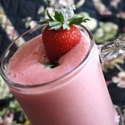 Strawberry-Yogurt Shake recipe
