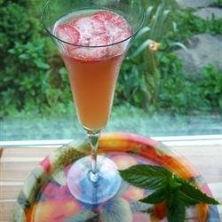 Juicy Fruit Punch with Champagne recipe