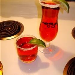Perfect Pitcher of Pink Raspberry Cosmopolitans recipe
