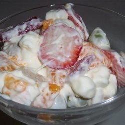 Pudding Fruit Salad recipe