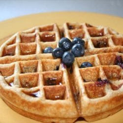 Blueberry Heaven Wheat Pancakes/waffles recipe