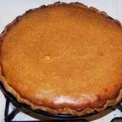 HomeMade Pumpkin Pie recipe