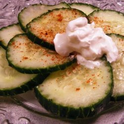 Modernized Hungarian Cucumber Salad Dressing recipe