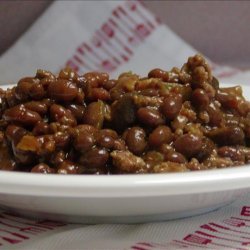 Badazz Baked Beans, Beef and Bacon recipe