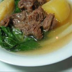 Nilagang Pata/Baka  (Filipino Pork/Beef Broth Soup W/ Vegetables recipe