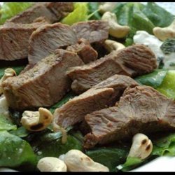 Middle Eastern Lamb Salad With Spinach & Feta (Low Carb) recipe