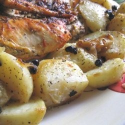 Garlic Potatoes With Juniper Berries recipe