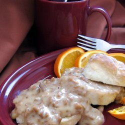   Sausage  and Gravy (Low Fat) recipe