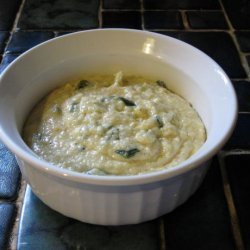 Bonnell's Roasted Green Chili Cheese Grits recipe