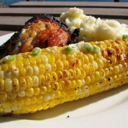 Grilled Jalapeno Lime Corn on the Cob recipe
