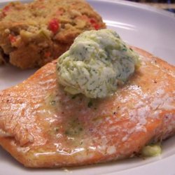 Grilled Salmon With Jalapeno Butter recipe