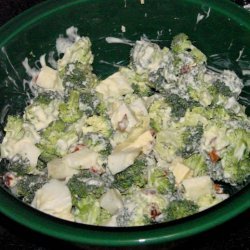 Broccoli Apple Salad recipe