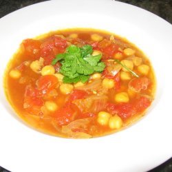 Chickpea and Tomato Soup (Shawrbat An-Nikhi) recipe