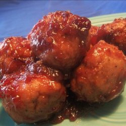 Cranberry Glazed Meatballs recipe