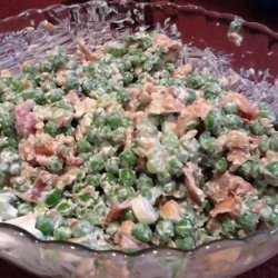 Crunchy Pea Salad recipe