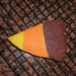 Giant Candy Corn Cookies recipe