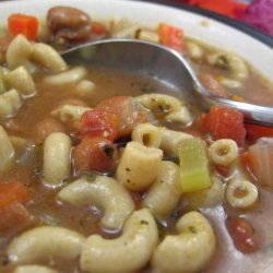 Easy Vegetable Minestrone Soup recipe