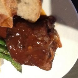 Slow-Cooked Beef Short Ribs With Red Wine Sauce recipe