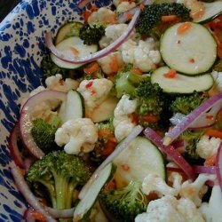 EASIEST Veggie salad recipe