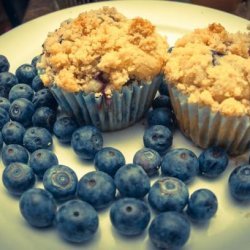 Blueberry Muffins With Streusel Topping Recipe recipe