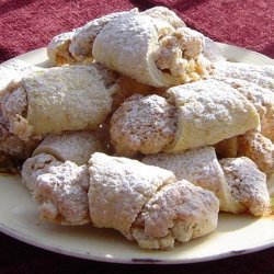 Kifle - Yugoslavian Walnut  Cookies recipe