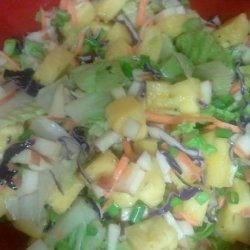 Fresh Pineapple Salad recipe