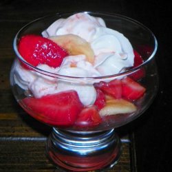 Banana and Strawberry Cups recipe