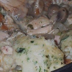 Chicken Stew With Herb Dumplings recipe