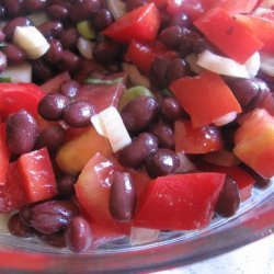 Calico Black Bean Salad recipe