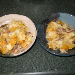 Potato Gnocchi With Butternut Squash and Wild Mushrooms recipe
