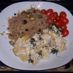 Layered Chicken and Artichoke Casserole recipe