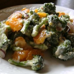 Broccoli Mandarin Salad recipe