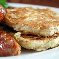 Cheddar Pancakes recipe