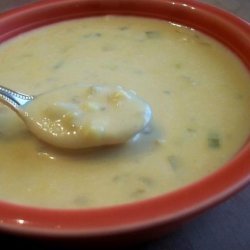 Cheesy Potato and Corn Chowder recipe