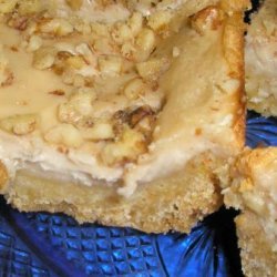 Quick and Easy Nutty Cheese Bars recipe