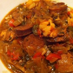 Slow Cooker Chicken & Sausage Gumbo recipe